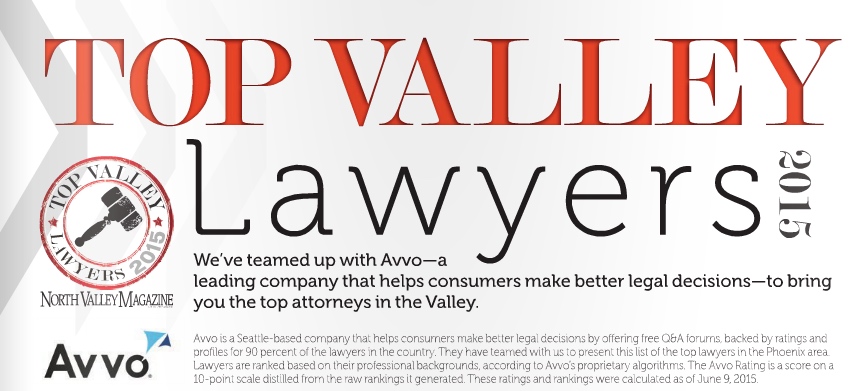 North Valley Top Lawyers 2015
